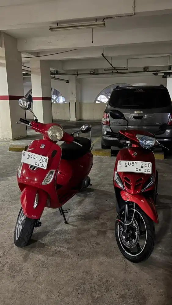 JUAL VESPA LX & MIO sport (kelar restorasi)