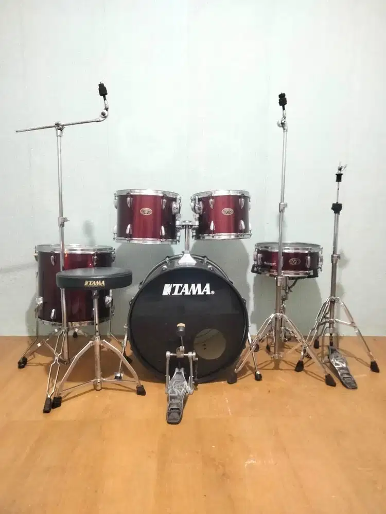 Drum set 5 pcs tama imperialstar barter tt