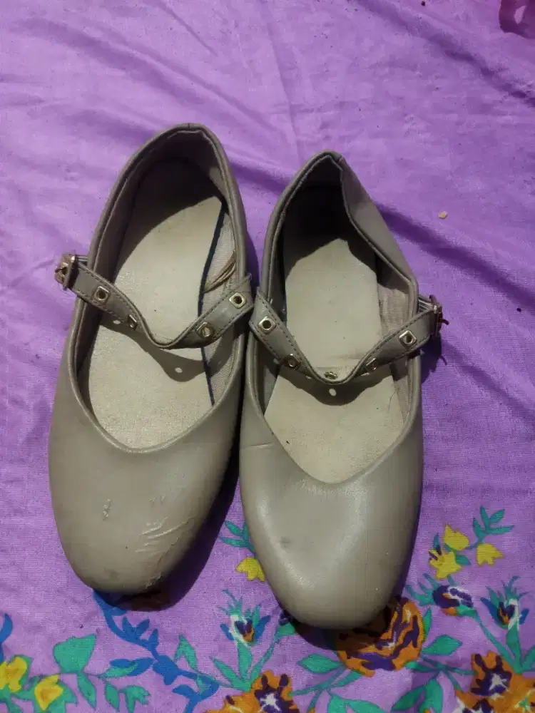 Flat Shoes Wanita Nude/Beige Size (isi ukuran)