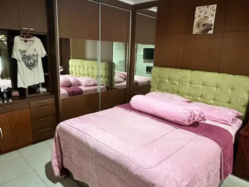Jual Apartemen Patria Park Cawang Lantai 6 Tipe 2BR Lapang - Free Furnitur Lengkap