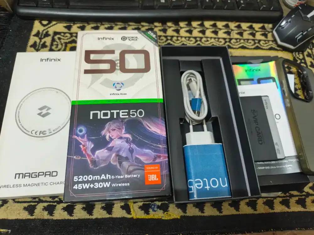 INFINIX NOTE 50 8/256Gb fullset
