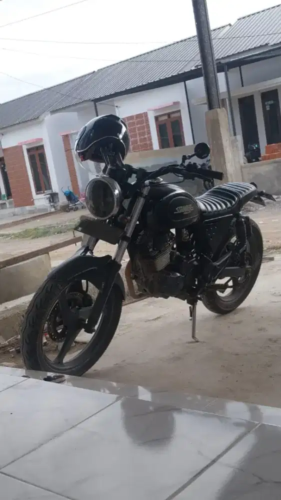Jual motor custom basic tiger