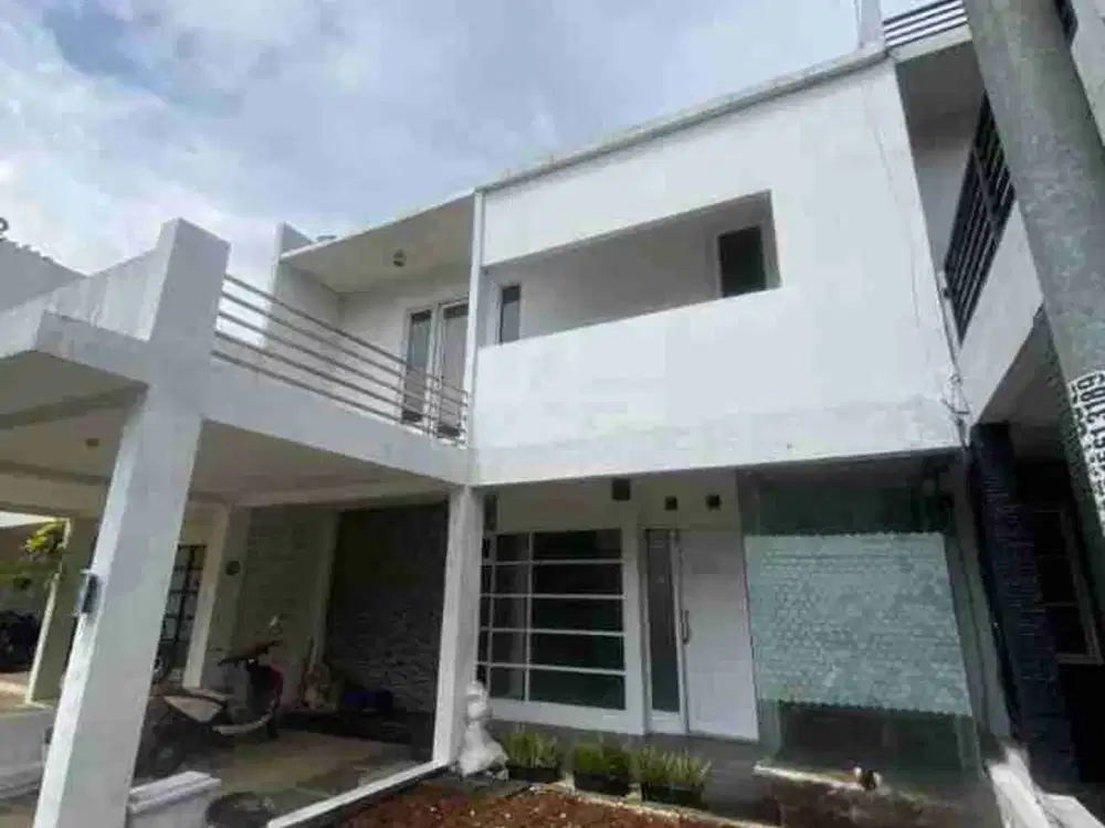 BU TERMURAH RUMAH LUAS 120 CUMA 1,2 M THE ADDRESS 10 MENIT KE CITRA GRAN CIBUBUR TOL JATIKARYA LRT HARJAMUKTI
