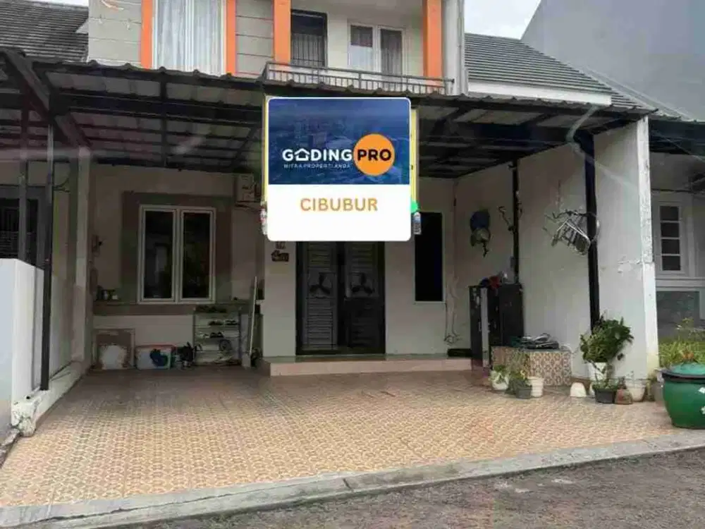 rumah kota wisata dalam cluster siap huni