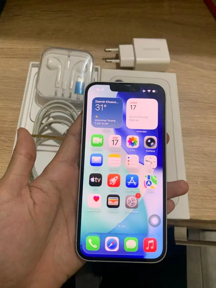 IPHONE 13 128GB IBOX STARLIGHT NOKEN FULL ORIGINAL
