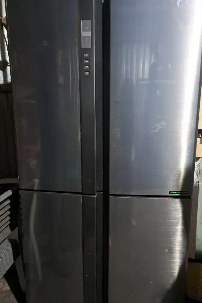 Dijual Kulkas Premium Sharp 4 Pintu J-Tech Inverter
