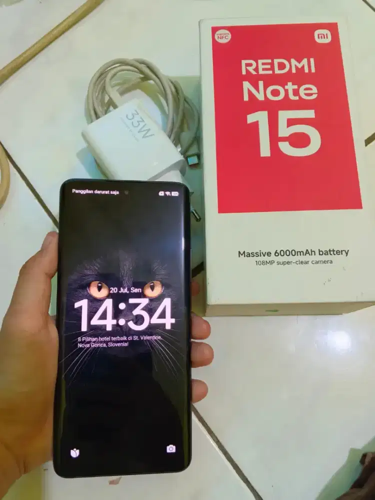 Redmi note 15 8+4/256 fulset