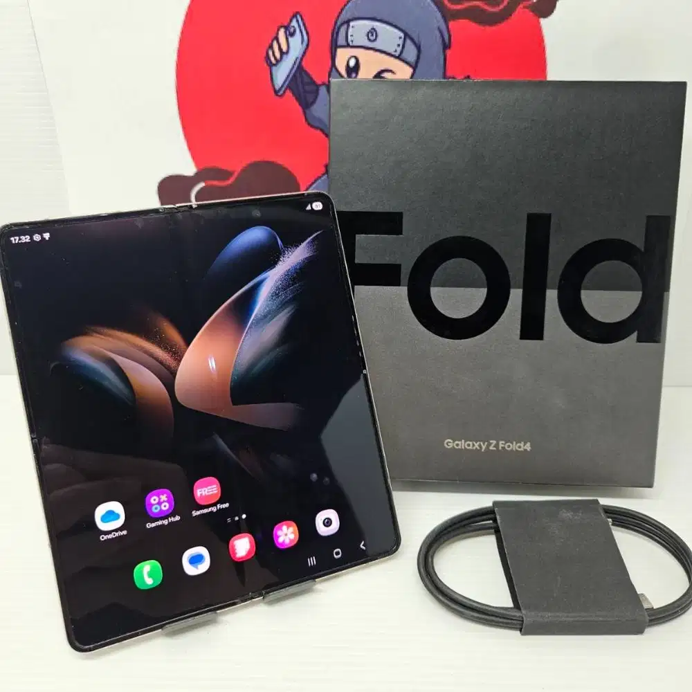 Samsung Galaxy Z Fold 4 Beige 512GB Fullset Sein NO MINUS