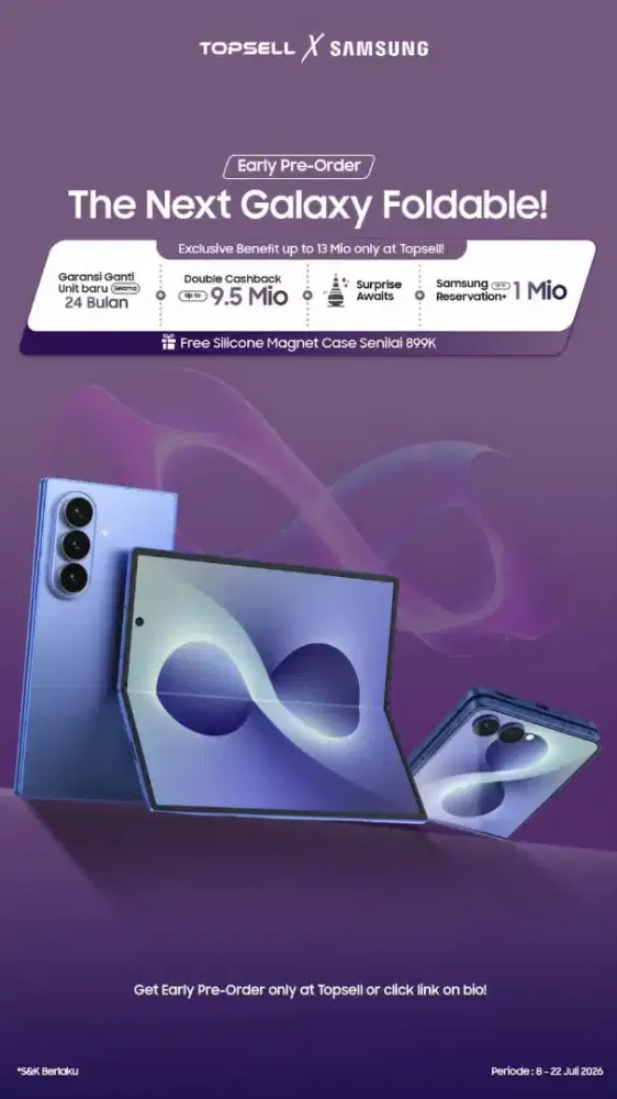 PRE ORDER SAMSUNG Z FOLD8