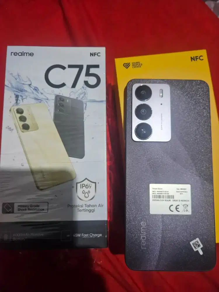 REALME C75 NFC 8/128 BLACK