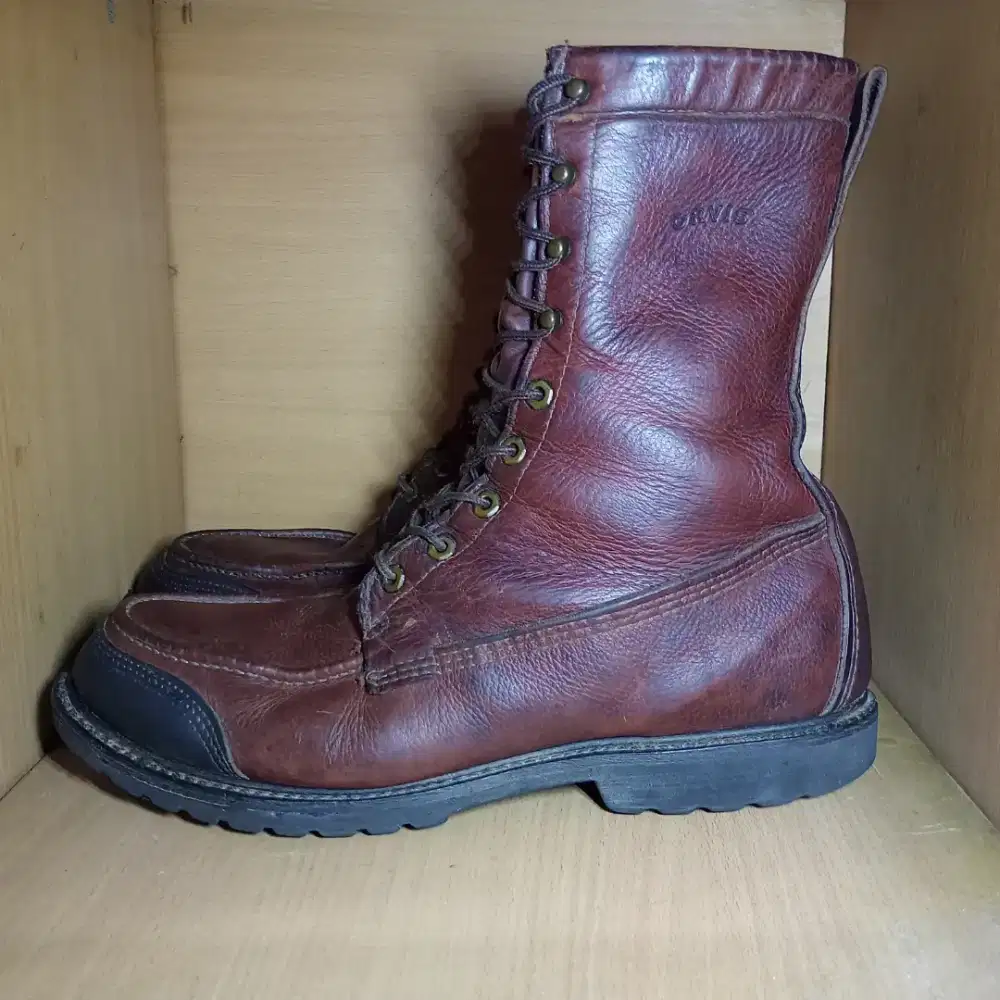 Sepatu Boots Orvis Gokey Wetlander Leather CORE-TEX Size 12 US (46)