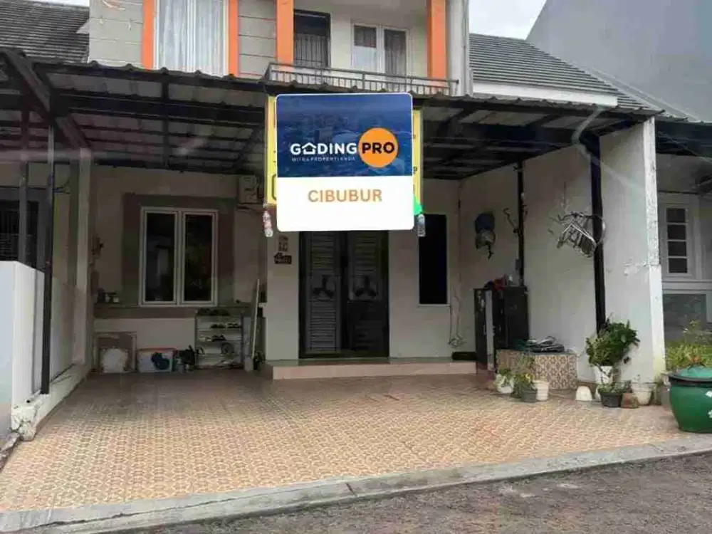 Kota Wisata Cibubur, dalam cluster. Rumah Dijual