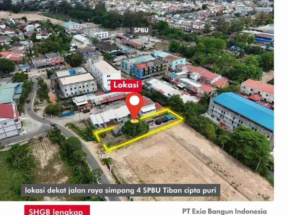 dialihkan kavling jasa 732m2 Tiban, Sekupang