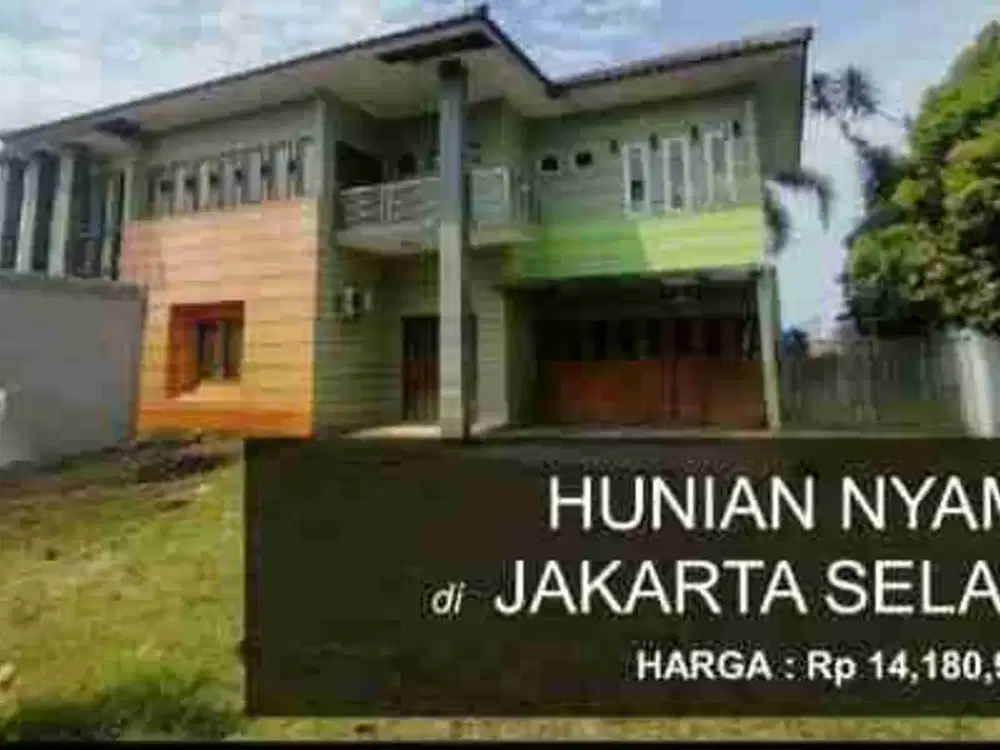 Rumah besar dan murah di Jak sel