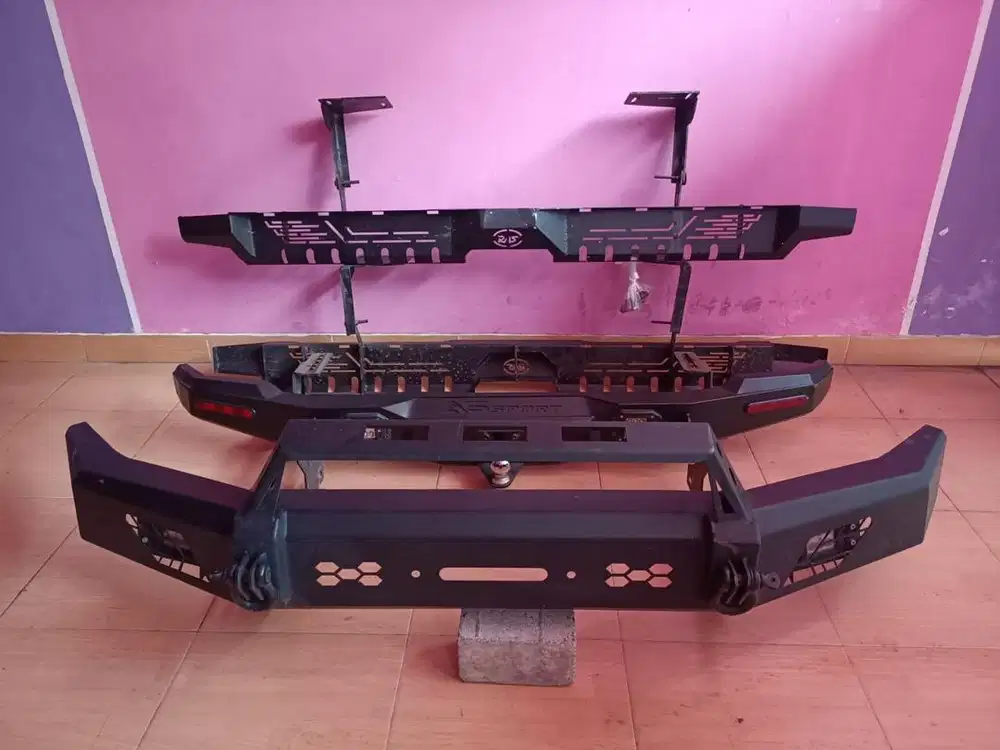 Pelindung Bumper Depan, Belakang dan Step Guard