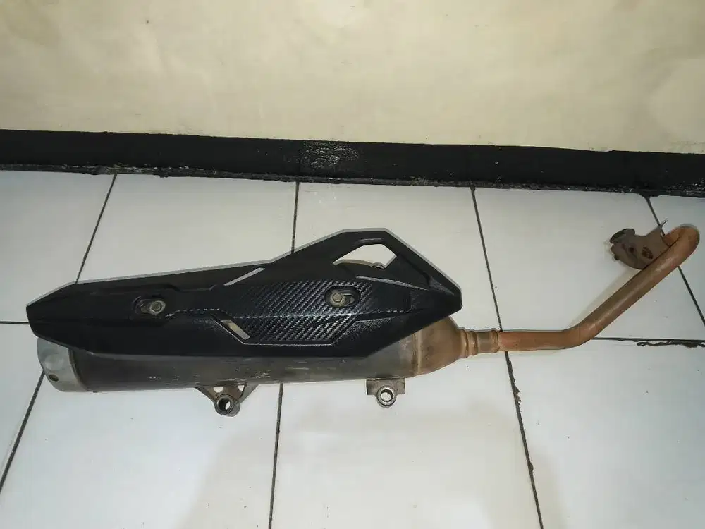 Knalpot original vario 125 led old