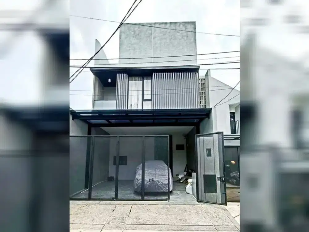 Rumah Modern Full Furnished Siap Huni Di Rawamangun Jakarta Timur
