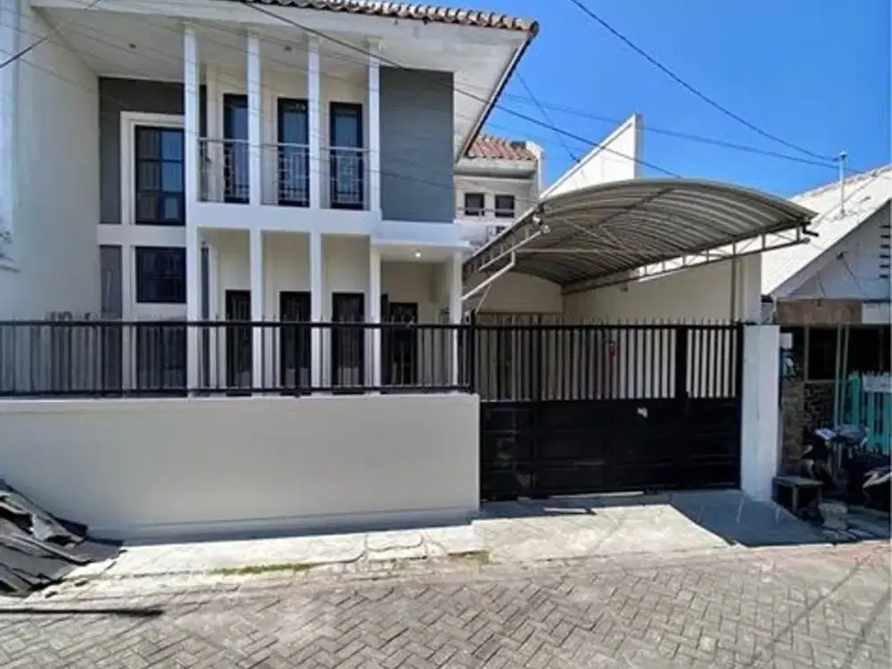 Rumah Pucang 2 Lantai Kondisi Bagus Siap Huni, Selangkah ke Jalan Raya Pucang