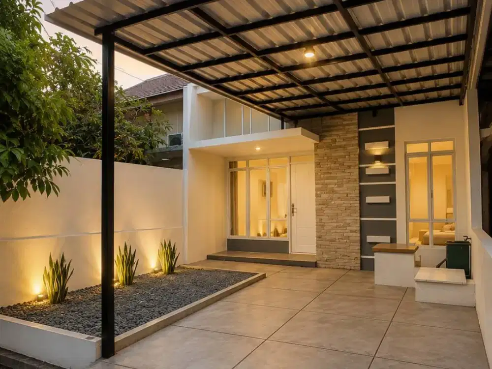 Rumah Siap Huni Design Minimalis Modern Di Metland Cileungsi