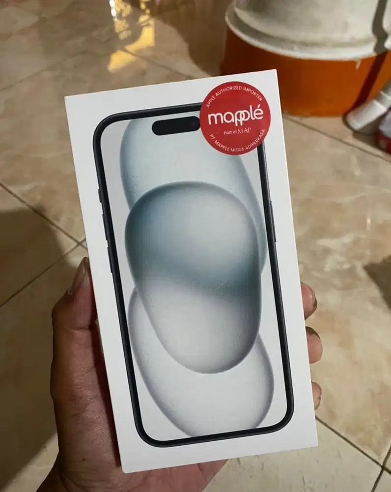 iPhone 15 Basic 128 Black Resmi PT. Mapple