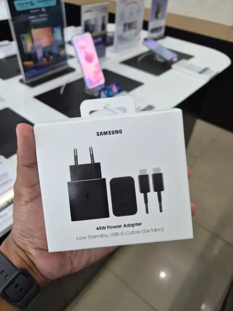 Adaptor Charger Samsung 45 Watt Ori - Baru dan Segel Resmi