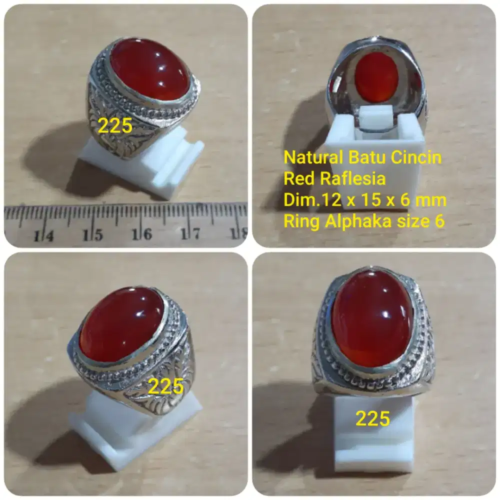 Natural Batu Red Raflesia