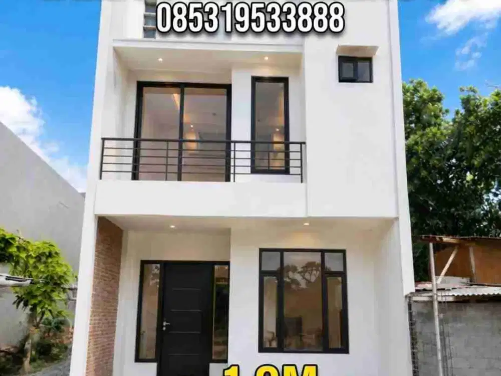 Wilson Rumah baru 2 lantai full bata merah taman villa meruya