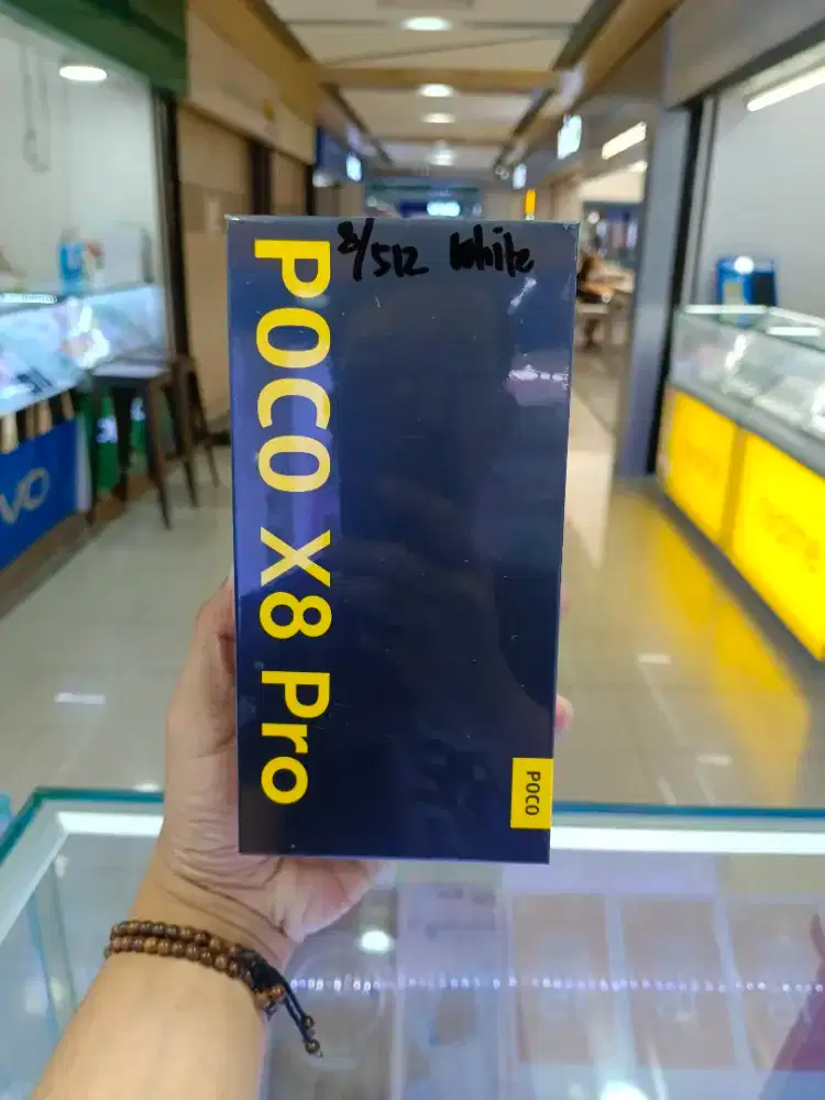 Poco X8 Pro 5G 8/512 White NEW BNIB NO REPACK Garansi Resmi Xiaomi