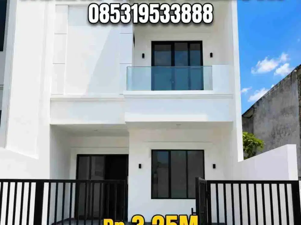 Wilson Rumah baru american classic di taman villa meruya