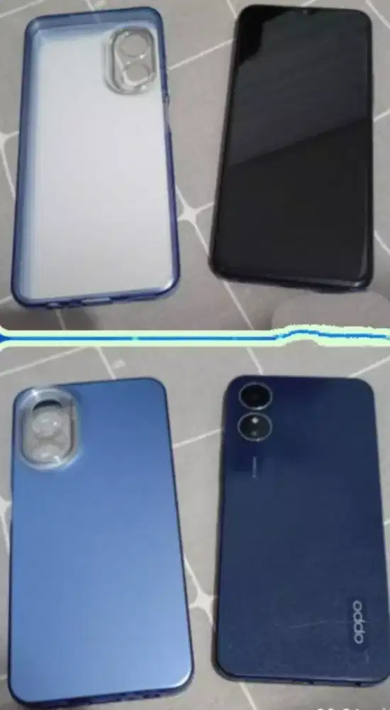Oppo A17,Ram6/128gb,Hp+Charger