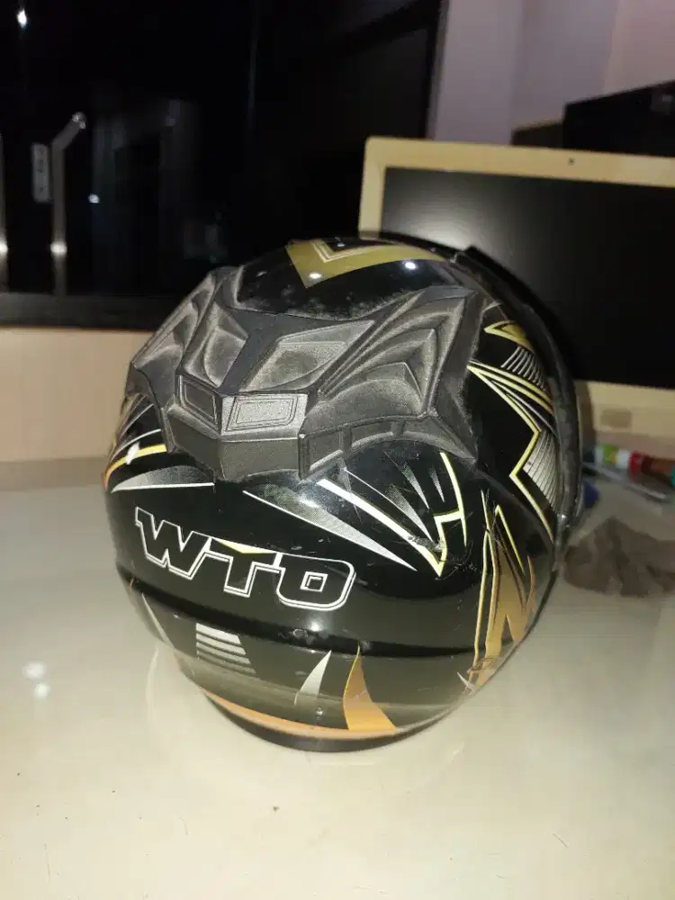 Jual Helm WTO pro sight Cross / Double Visor SNI Half face dewasa