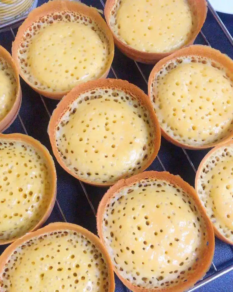 Cetakan kue terang bulan mini