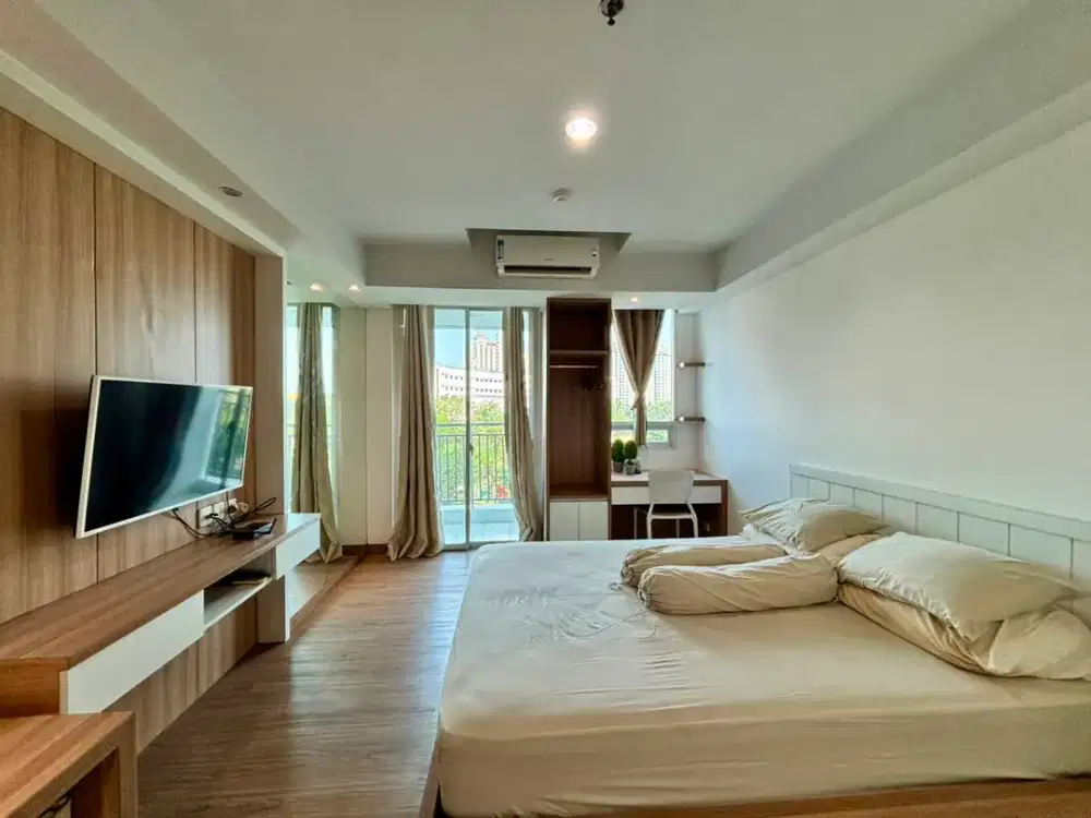 Dijual Cepat Apartemen Springhill Terrace Type Studio Furnish Interior Minimalis