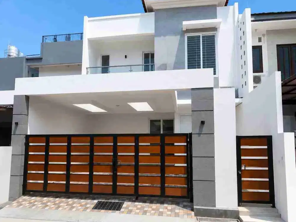 rumah baru siap huni lebar 8 m²
