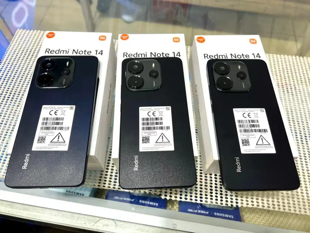 REDMI NOTE 14 8+8 / 128&256GB LIKENEW kondisi masih 99% seperti baru