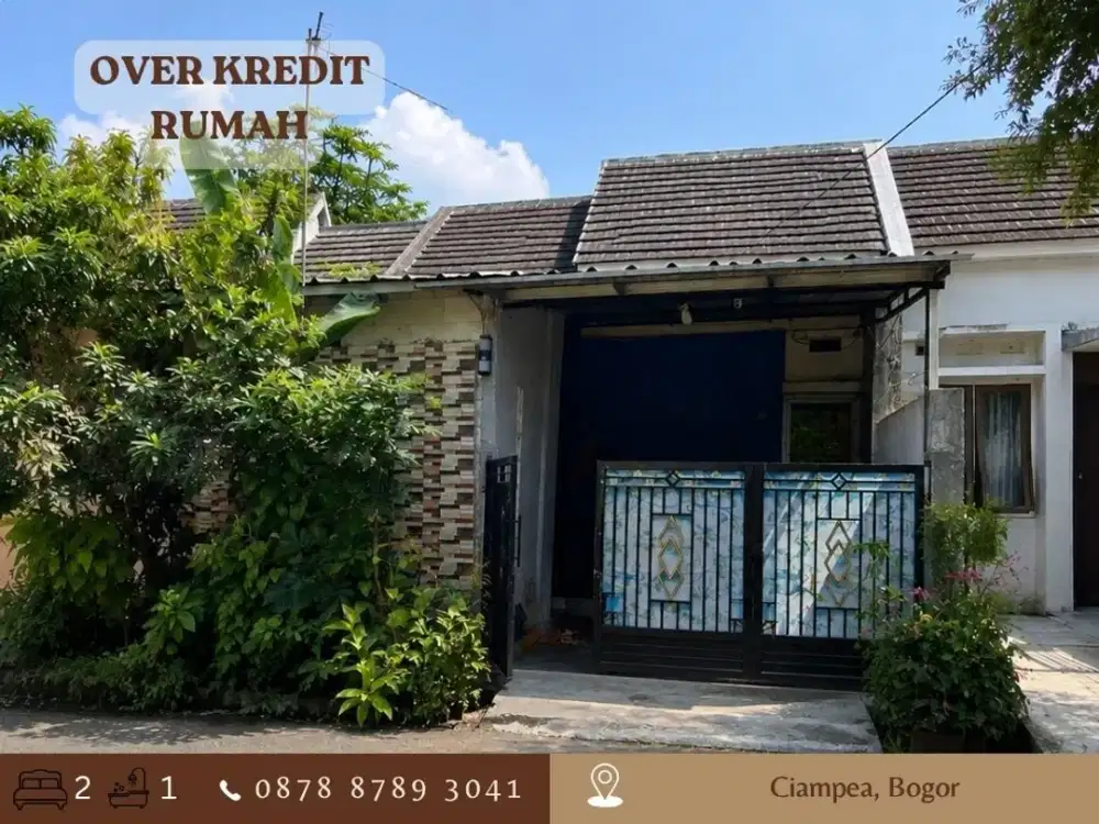Jual OVER KREDIT Rmh dkt Kampus IPB 63JT di Green Dramaga Bogor