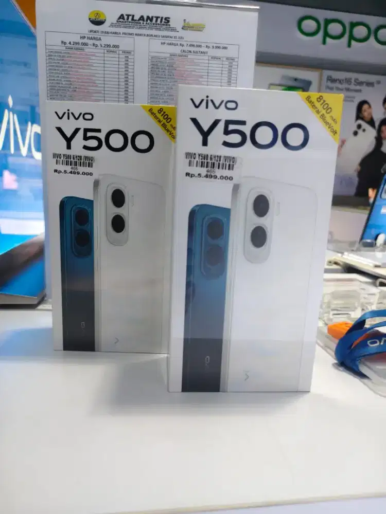 VIVO Y500 6/128 ATLANTIS DAHSYAT