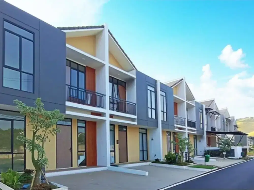 Dijual Rumah Baru Tanpa Dp 2 Lantai Siap Huni dalam Cluster di serpong Garden 2 BSD