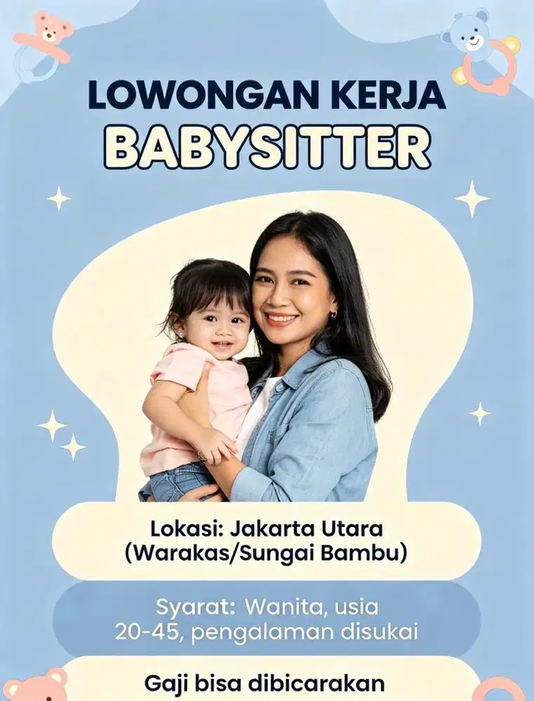 Lowongan babysitter nginap