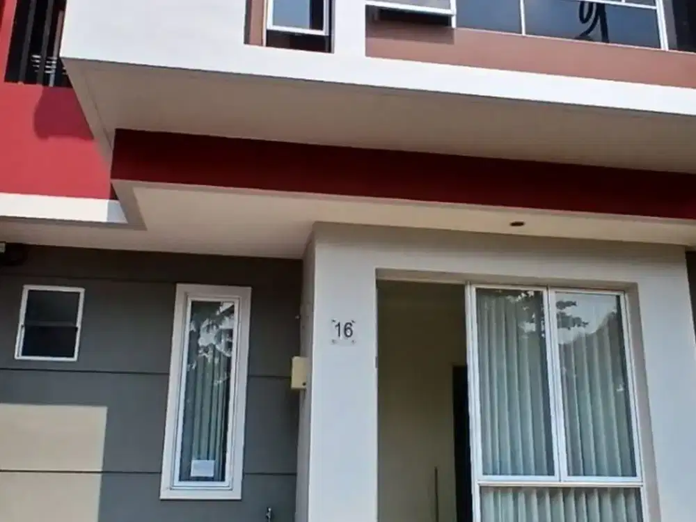 Disewakan rumah cluster Malibu Village di Gading Serpong