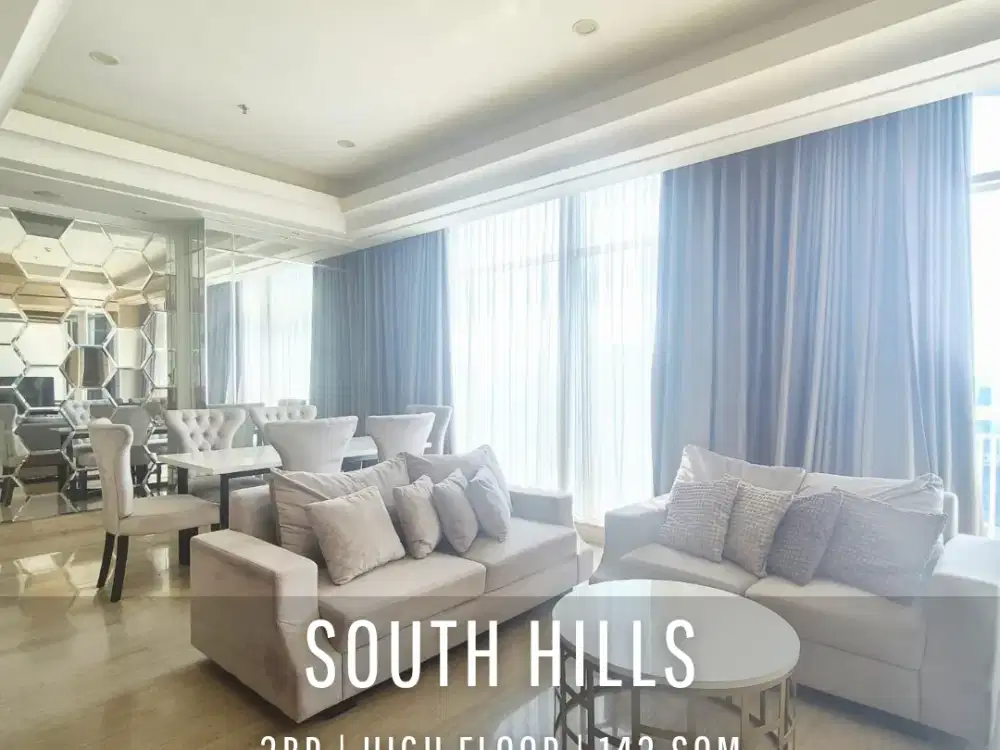For Sell! South Hills 3BR High Floor Fully Furnished Move-in Ready