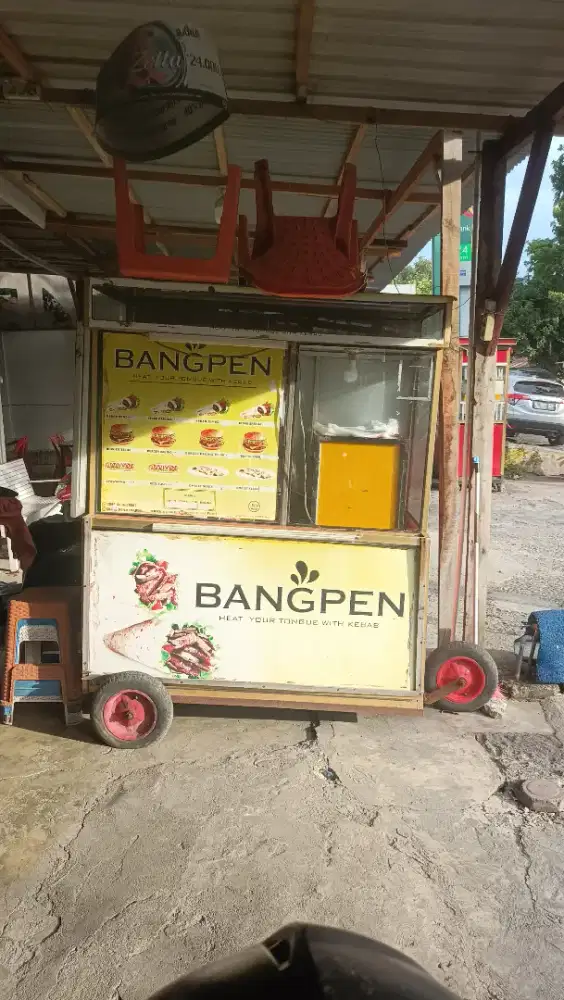 di jual gerobak untuk jualan kebab dan lain-lain