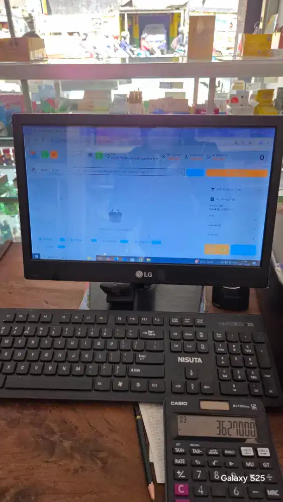 Jual monitor LG 16 inch