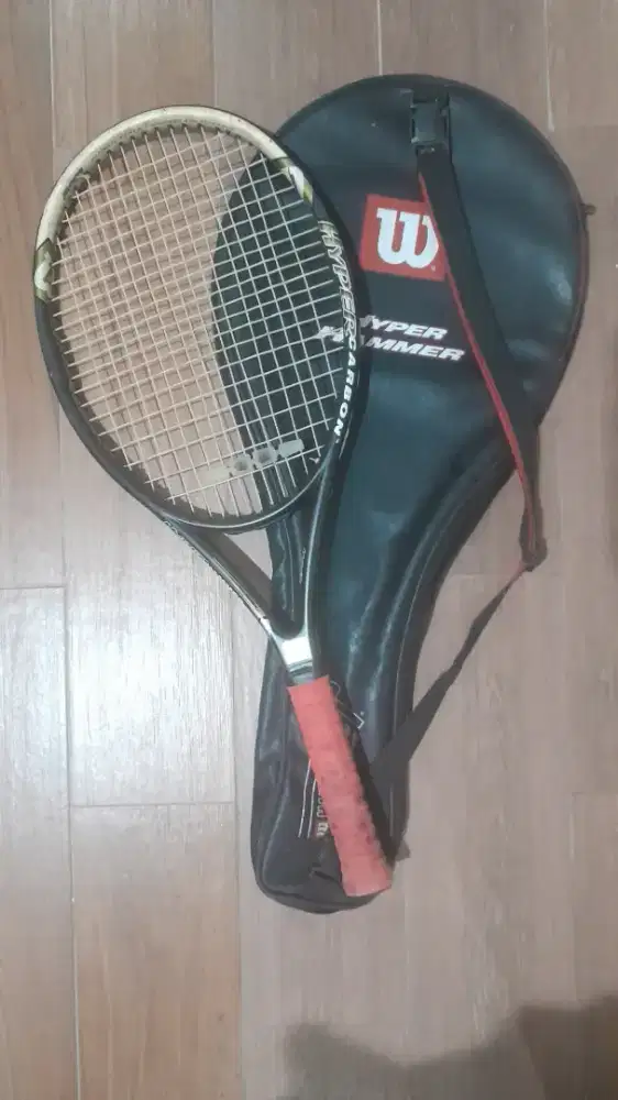 Wilson hyper hammer HYH 53 PH ukuran grip L2 + tas