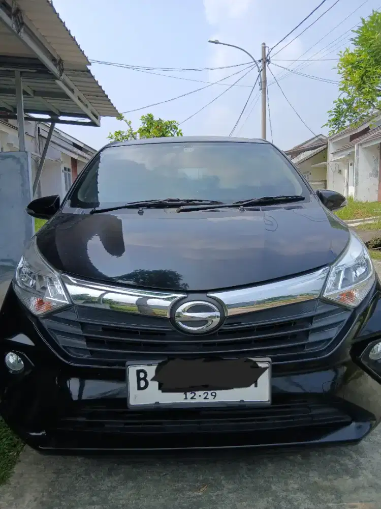 Sigra 1.2R AT 2019 Hitam - Pajak Hidup - Service Rutin - Siap Pakai