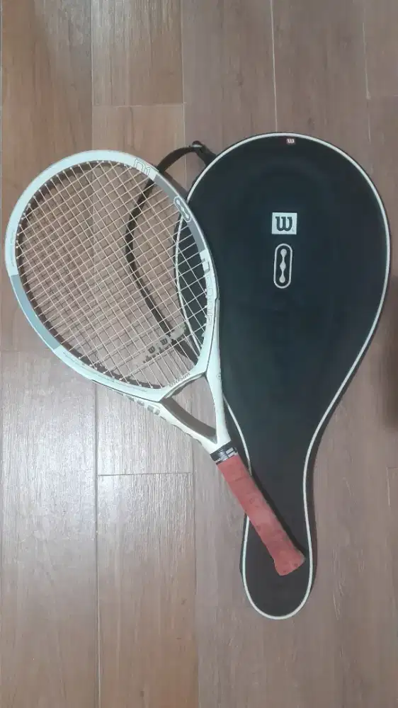 Raket tennis Wilson Ncode1 125 ukuran grip 4 1/4 + tas