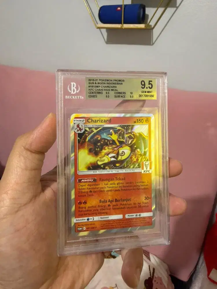 Charizard KFC BGS 9.5 Low pop