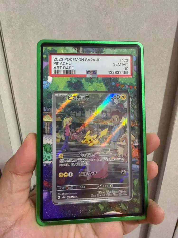 Pikachu AR Japan PSA 10