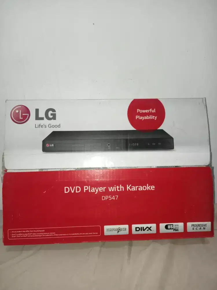 LG DVD Player with Karaoke DP547 DOLBY DIGITAL
