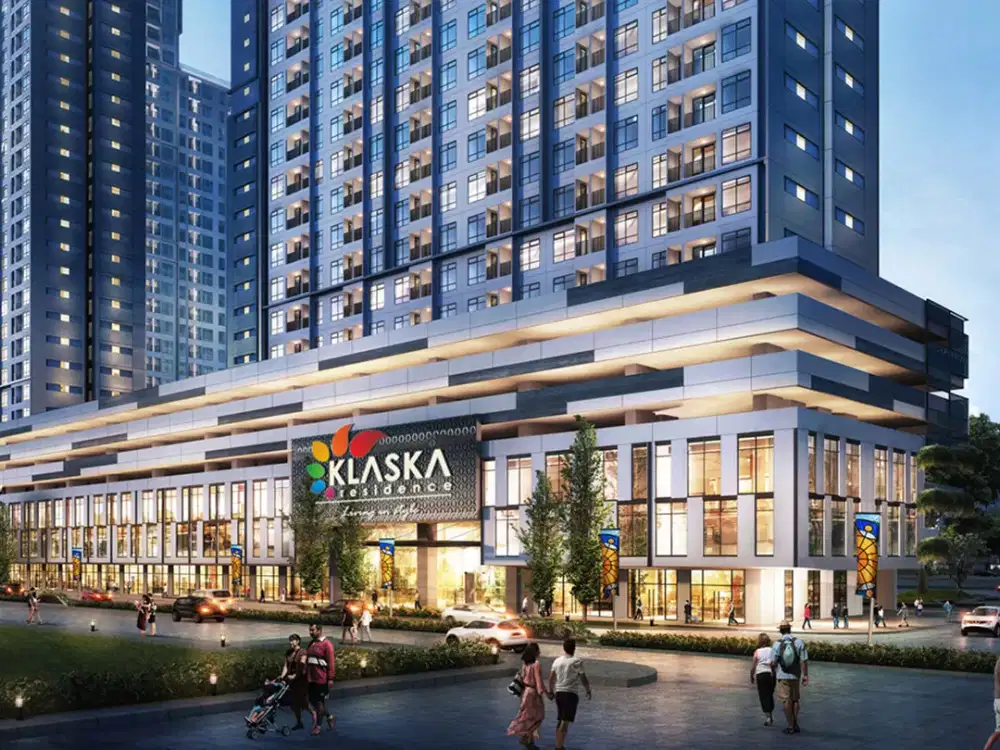 Apartemen Klaska Residence Tower Azzure, full furnish type studio 3502, Jagir Wonokromo, Surabaya